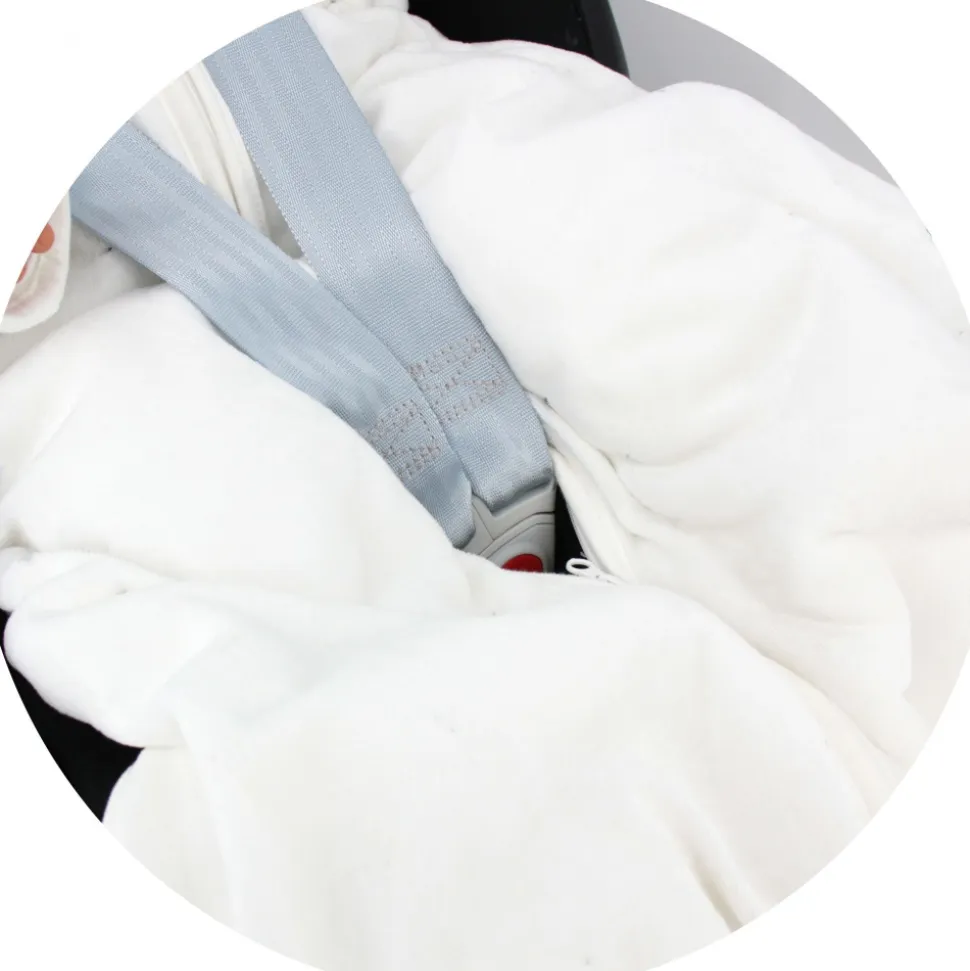 Gigoteuse hiver 0-6 mois pois manches amovibles
