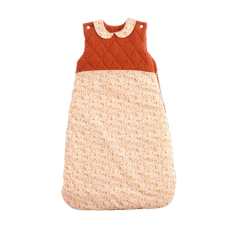 Gigoteuse hiver 0-6 mois terracotta esmée