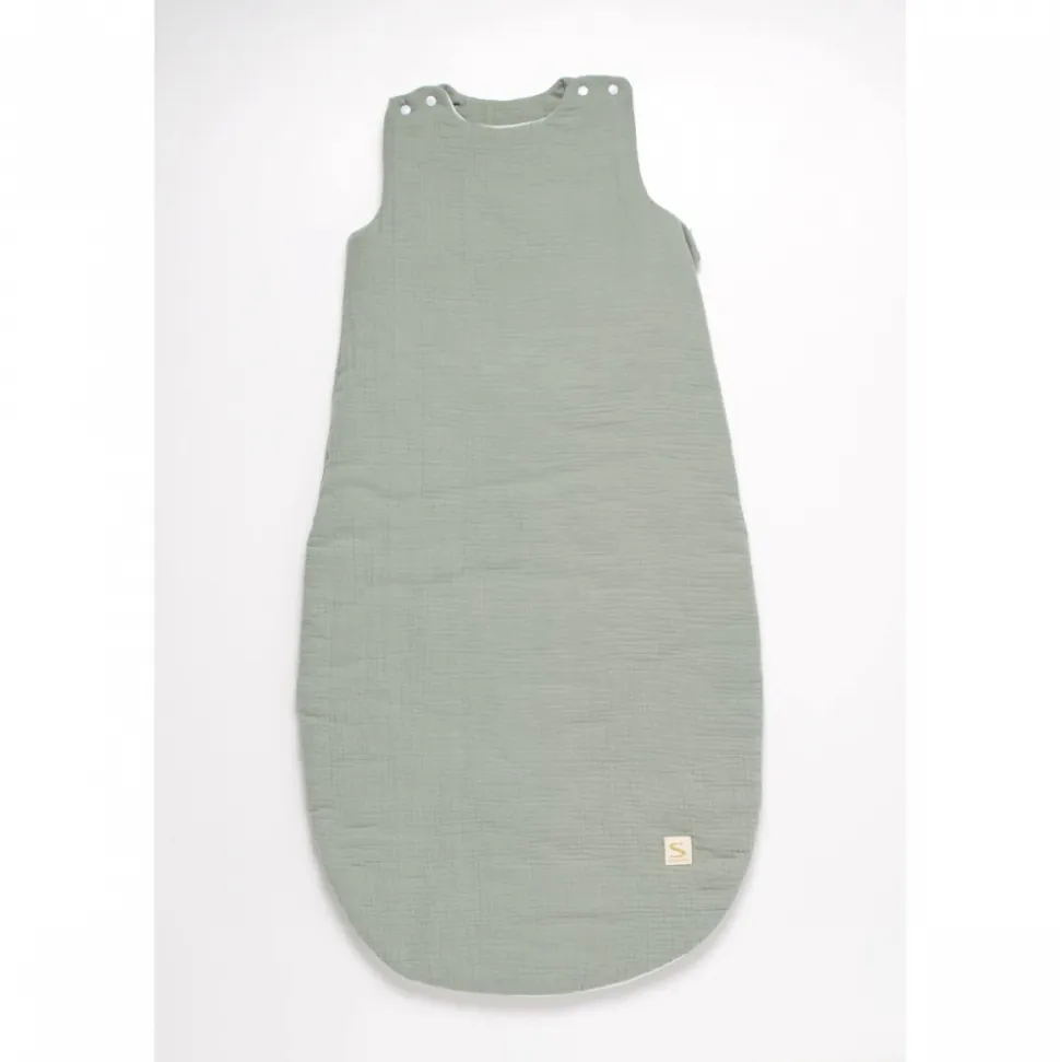 Gigoteuse hiver 6-24 mois uni sauge