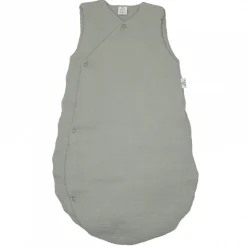 Gigoteuse kimono gaze de coton 18-36 mois vert de gris