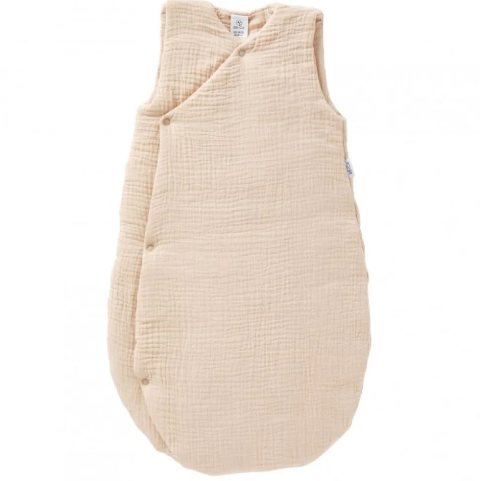 Gigoteuse kimono gaze de coton hiver 0-6 mois biscuit