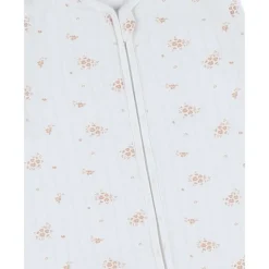 Gigoteuse nomade 70cm, coton bio, 1-6 mois - fleurs d'antan