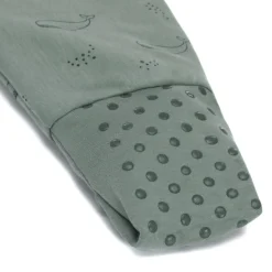 Gigoteuse à pieds avec chaussettes antidérapantes - 92 cm - vert baleine - tog 2.5