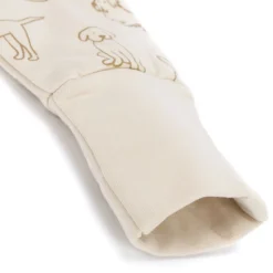 Gigoteuse à pieds avec chaussettes antidérapantes - 104 cm - beige - tog 2.5