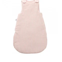 Gigoteuse soft stripes vieux rose 0-6 mois