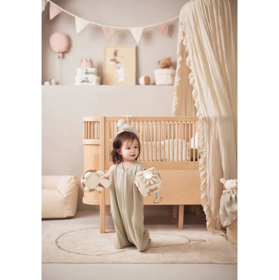 Gigoteuse été gaze de coton olive 3-6 mois
