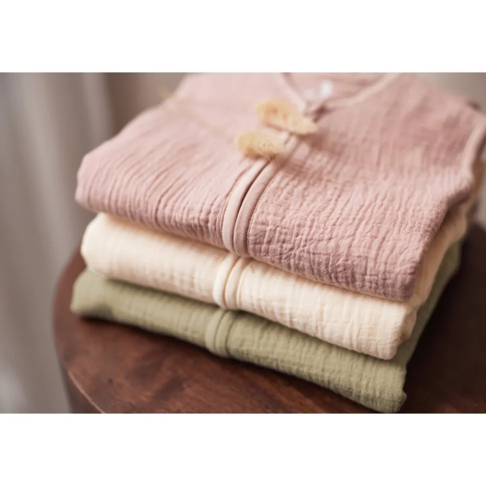 Gigoteuse été gaze de coton wild rose 3-6 mois