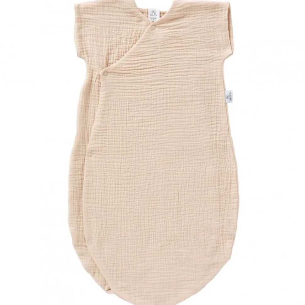 Gigoteuse été kimono - 0-6 mois - biscuit