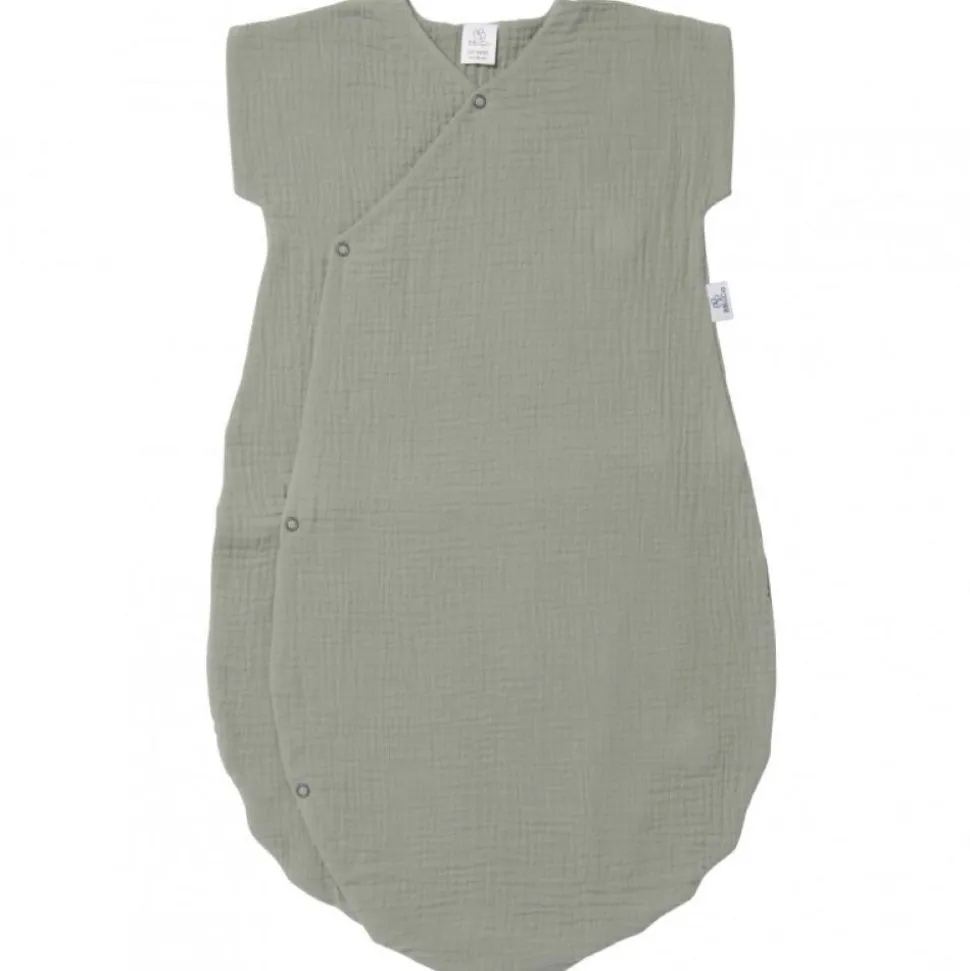 Gigoteuse été kimono - 0-6 mois - vert de gris