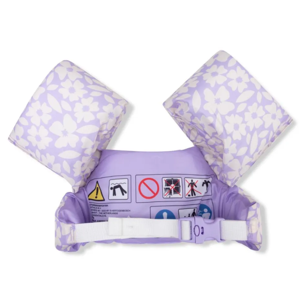Gilet de natation avec brassards florish purple 2-6 ans