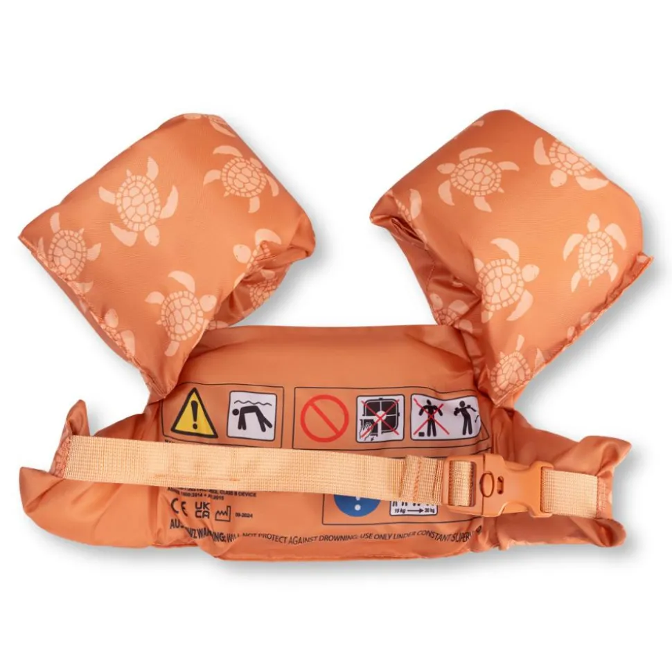 Gilet de natation avec brassards 2-6 ans - tortue