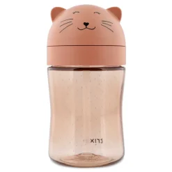 Gobelet enfant avec paille - mrs. cat