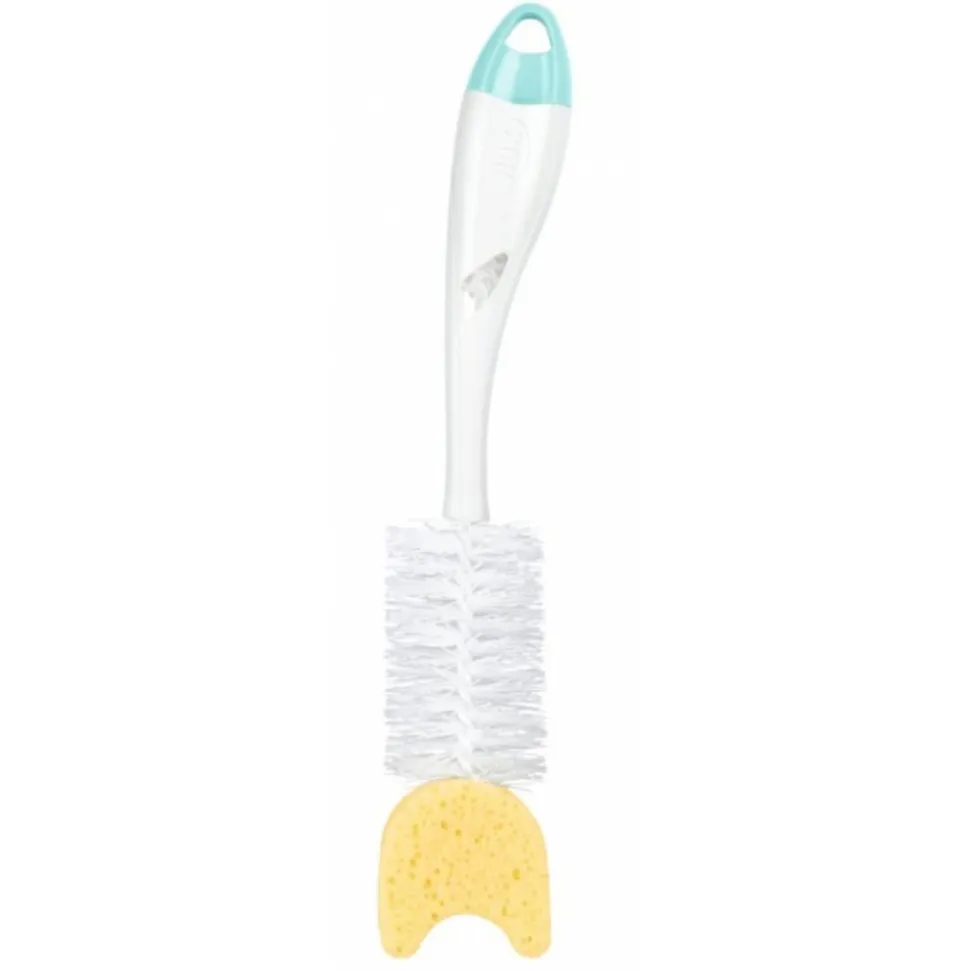 Goupillon 2en1 embout éponge