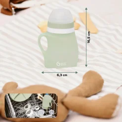 Gourde bébé silicone ergonomique 150 ml