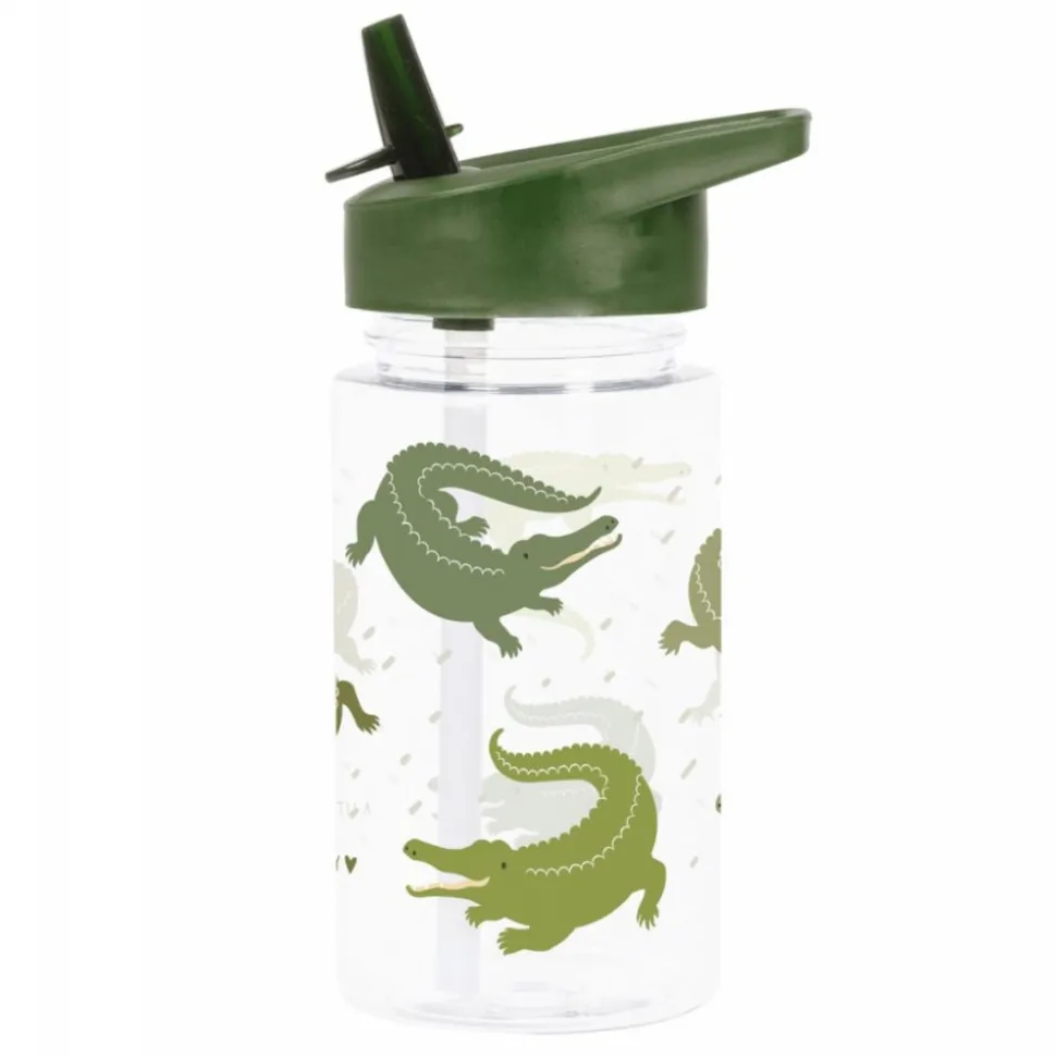 Gourde enfant 450 ml crocodiles