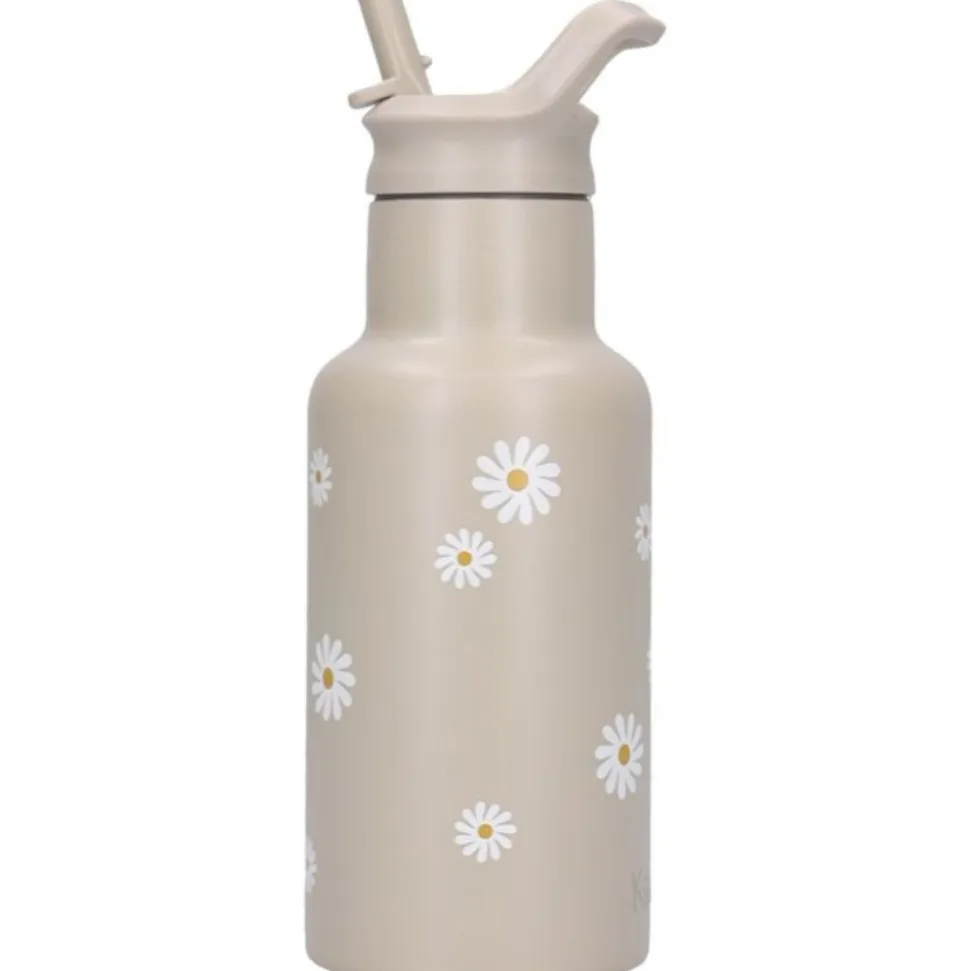 Gourde enfant pâquerettes 350 ml sable