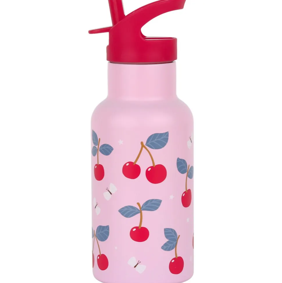 Gourde isotherme enfant 350 ml cerises