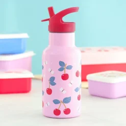 Gourde isotherme enfant 350 ml cerises