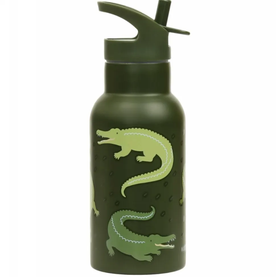 Gourde isotherme enfant 350 ml crocodiles