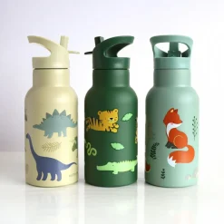 Gourde isotherme enfant 350 ml dinosaures