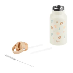 Gourde isotherme little explorer ivoire 350 ml