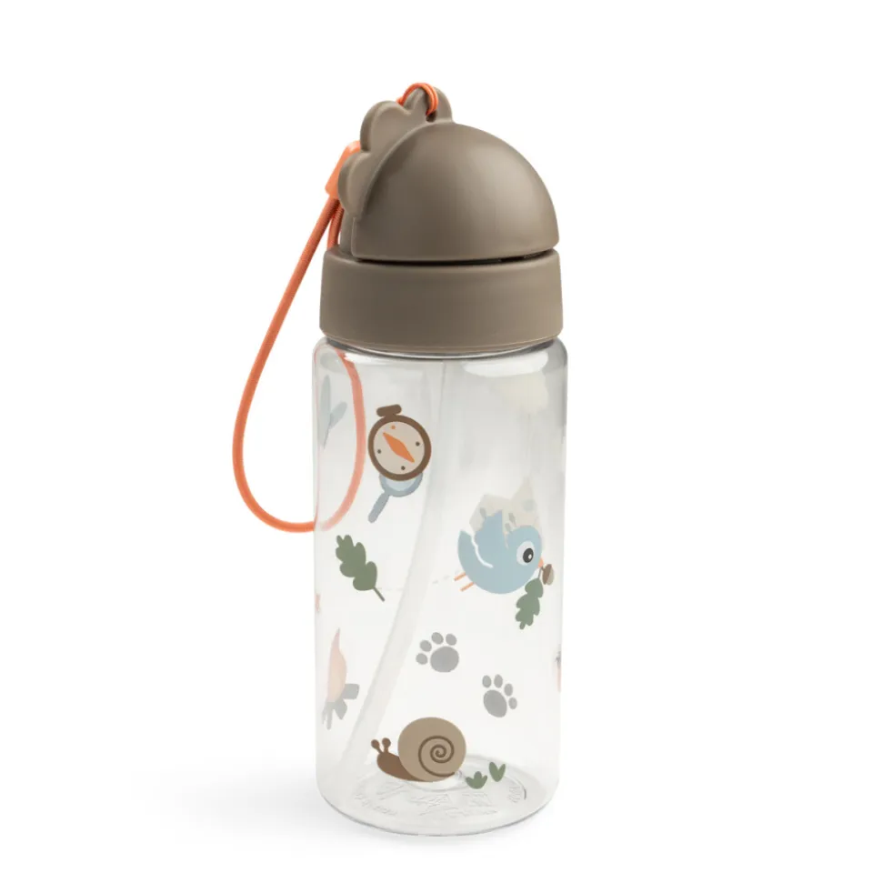 Gourde à paille tiny trails sable 350 ml