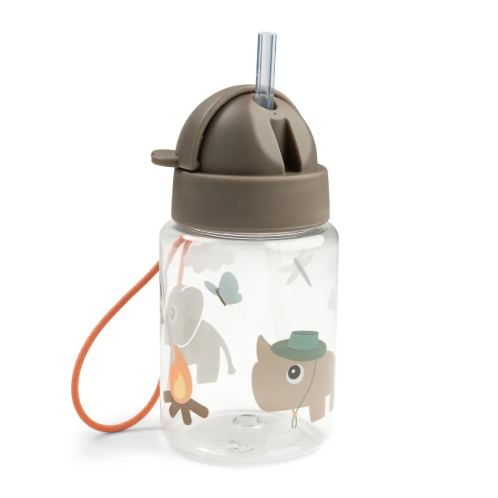 Gourde à paille tiny trails sable 280 ml