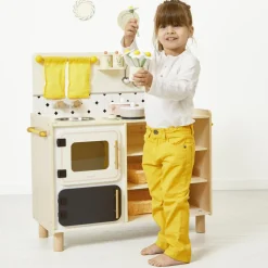Grande cuisine en bois pour enfant mamie soleil