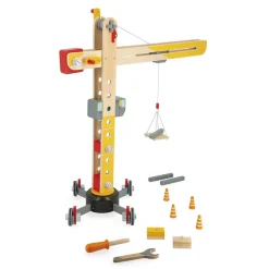 Grande grue en bois