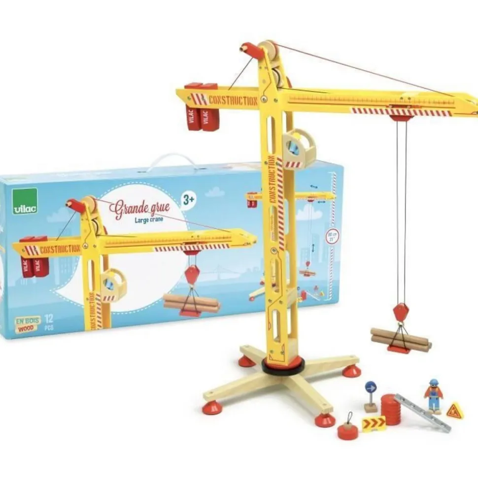 Grande grue en bois vilacity
