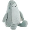 Grande peluche bébé - mr. shark bleu