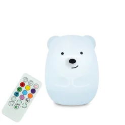 Grande veilleuse silicone ours