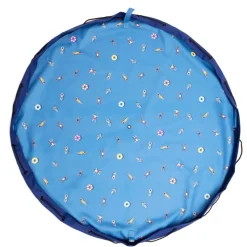 Grand sac à jouets d'extérieur / tapis de jeu 2 en 1 swim fun