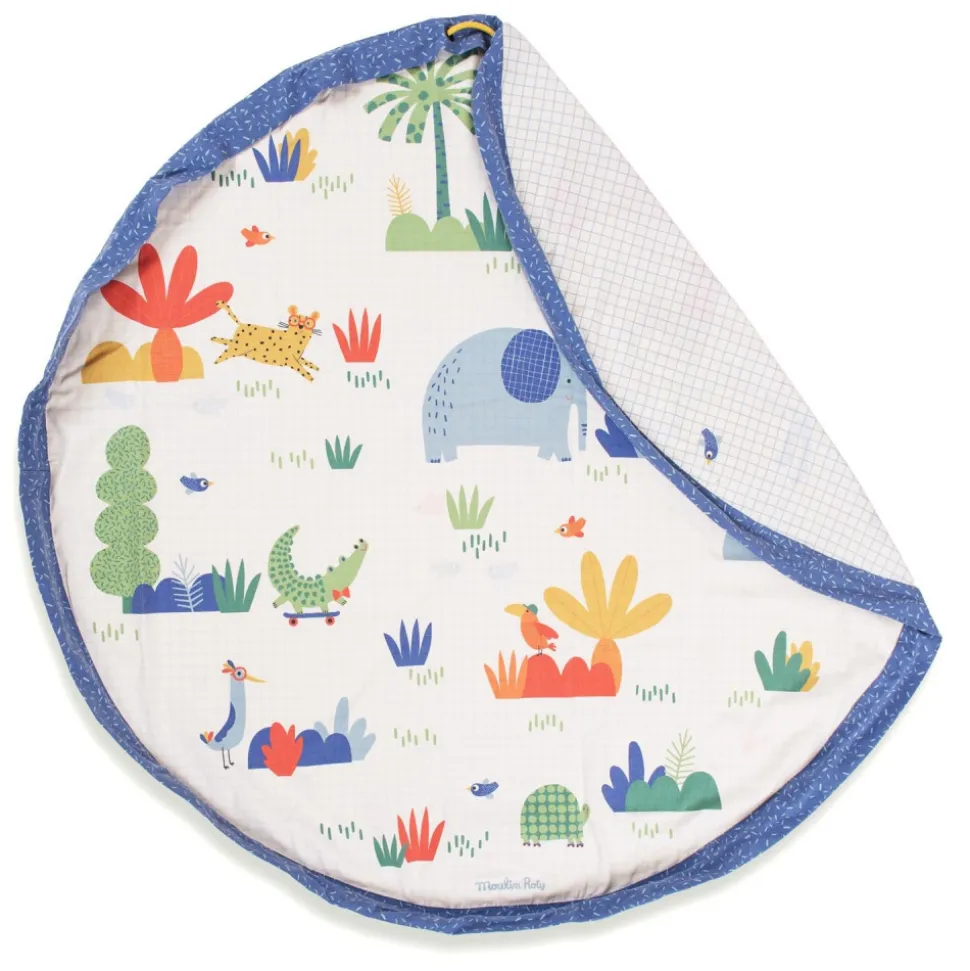 Grand sac à jouets / tapis de jeu 2 en 1 toupitis