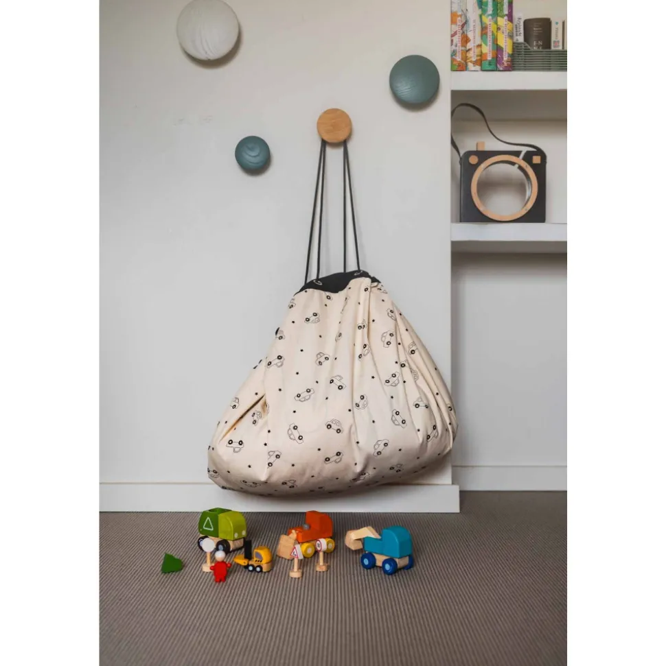 Grand sac à jouets / tapis de jeu 2 en 1 playville