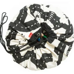 Grand sac à jouets / tapis de jeu 2 en 1 route & éclair