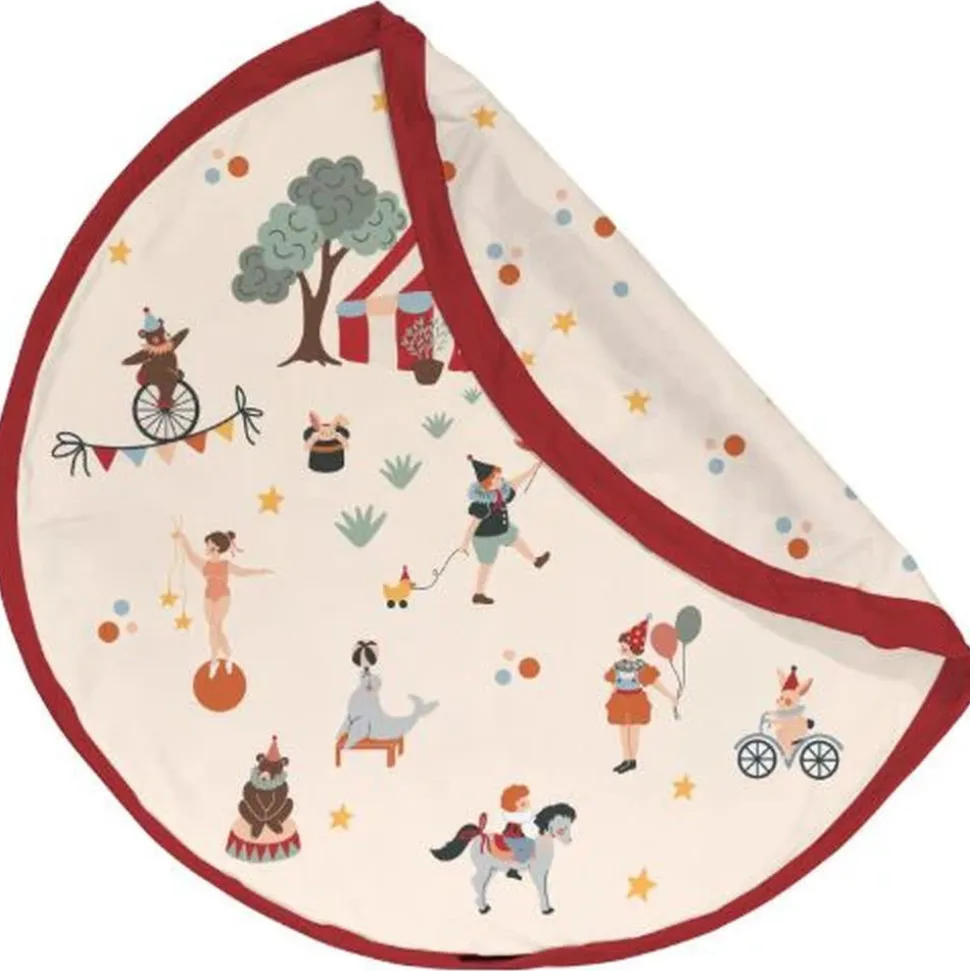 Grand sac à jouets / tapis de jeu 2 en 1 circus