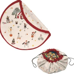Grand sac à jouets / tapis de jeu 2 en 1 circus