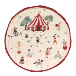Grand sac à jouets / tapis de jeu 2 en 1 circus