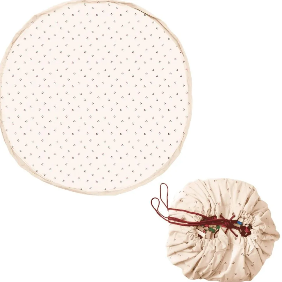 Grand sac à jouets / tapis de jeu 2 en 1 cherrycherry