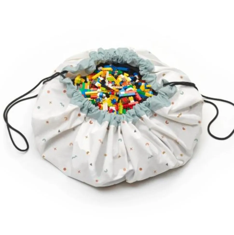 Grand sac à jouet / tapis de jeu 2 en 1 - city