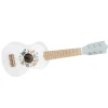 Guitare pour enfant en bois blanc les animaux du monde - sarah betz