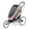 Habillage de siège poussette zeno rose