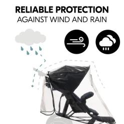 Habillage pluie pour poussette 3 roues