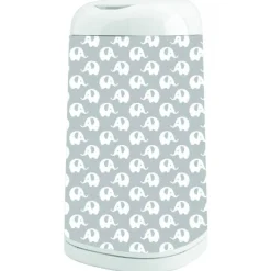 Habillage poubelle dress up elephant gris