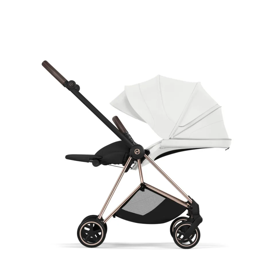 Habillage siège poussette mios 4 off white