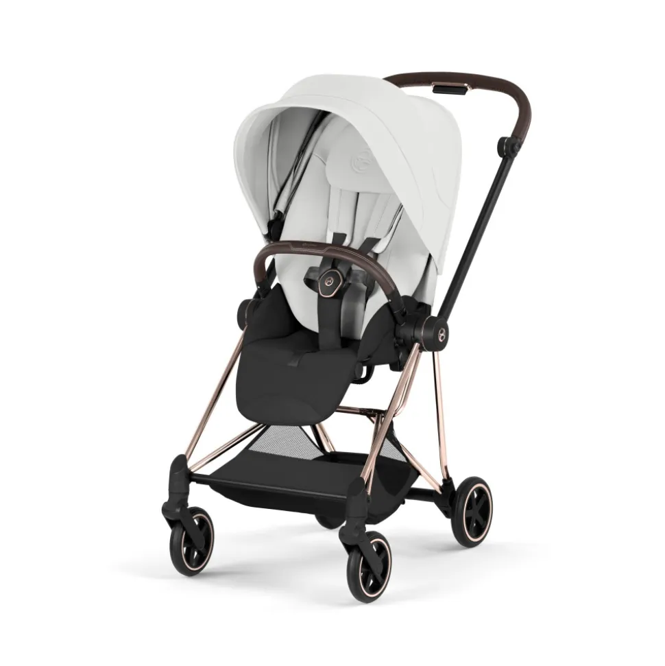 Habillage siège poussette mios 4 off white
