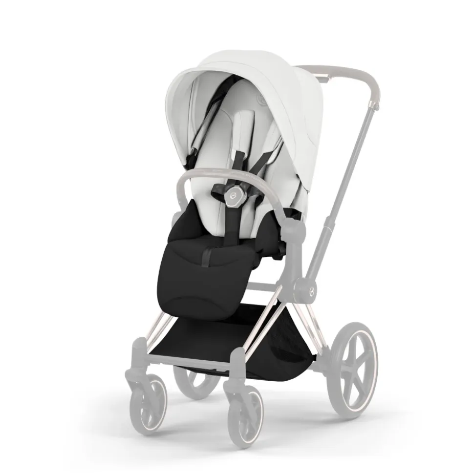 Habillage siège poussette priam 5 / e-priam 3 off white