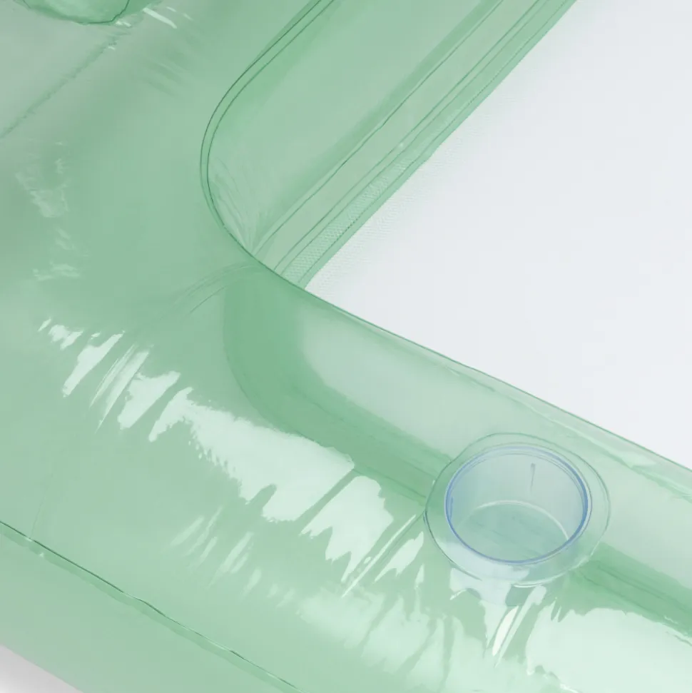 Hamac aquatique vert transparent 200 x 200 cm