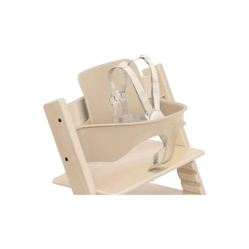 Harnais 2 white pour chaise haute tripp trapp baby set 2